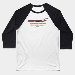 Boeing B727-200 - Boeing "House Colours" Baseball T-Shirt